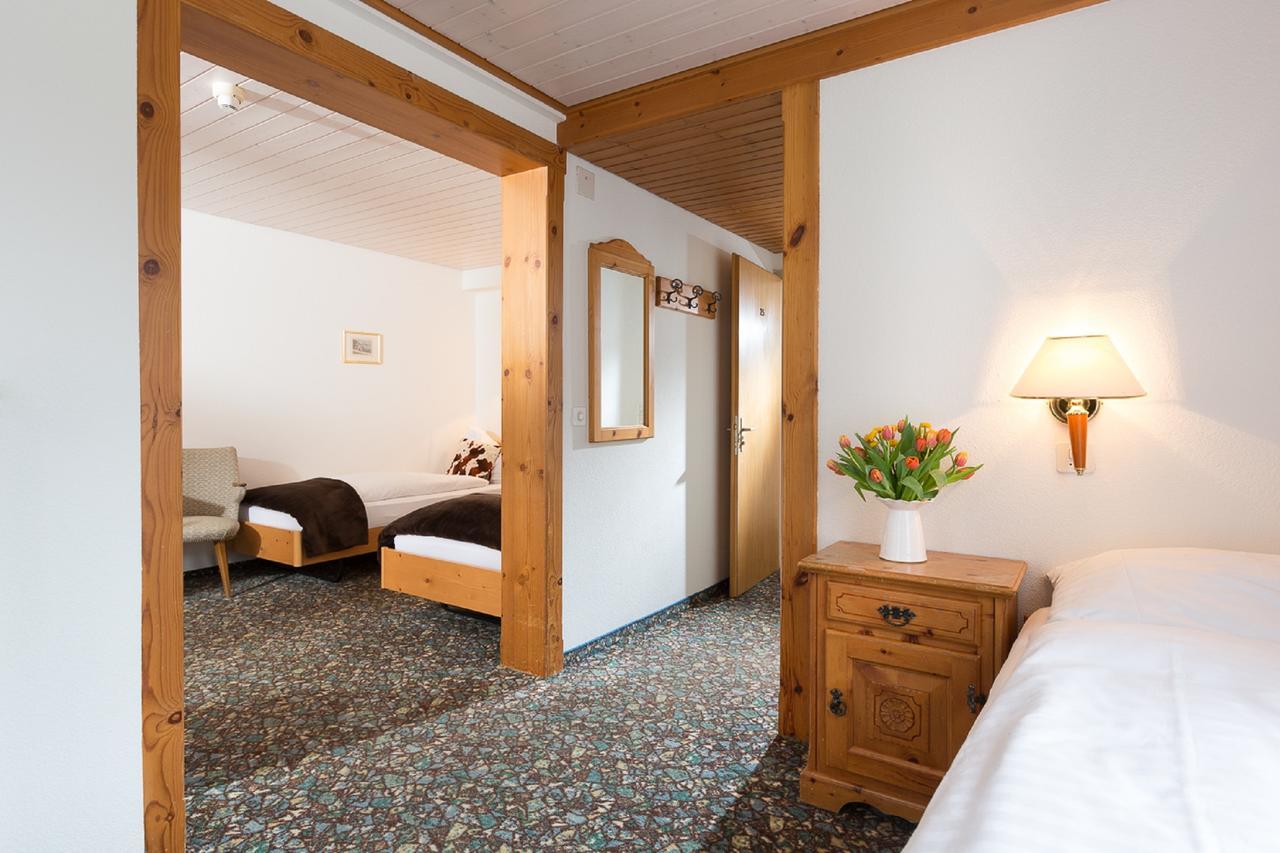 Hotel Oberland Lauterbrunnen Oda fotoğraf